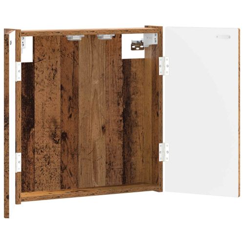 Кабинет за дартборд ALKMAAR Старо дърво 52,5 x 10,5 x 53,5 см
