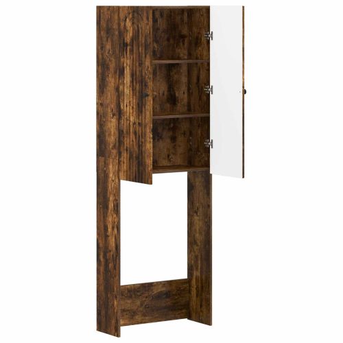 Тоалетна Шкаф ALKMAAR Опушен дъб 66 x 25,5 x 190 см