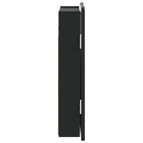 Кабинет за дартборд ZWOLLE Черно 52,5 x 10,5 x 57,5 см
