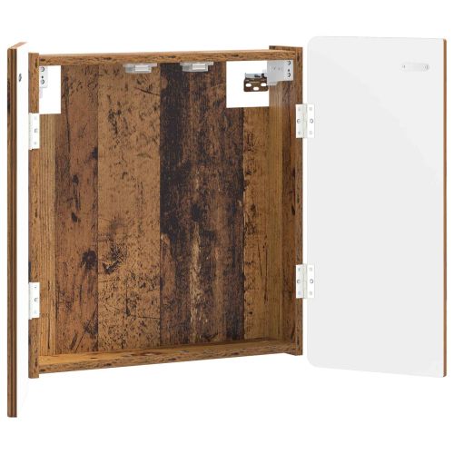 Кабинет за дартборд ZWOLLE Старо дърво 52,5 x 10,5 x 57,5 см