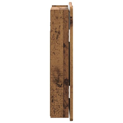 Кабинет за дартборд ZWOLLE Старо дърво 52,5 x 10,5 x 57,5 см