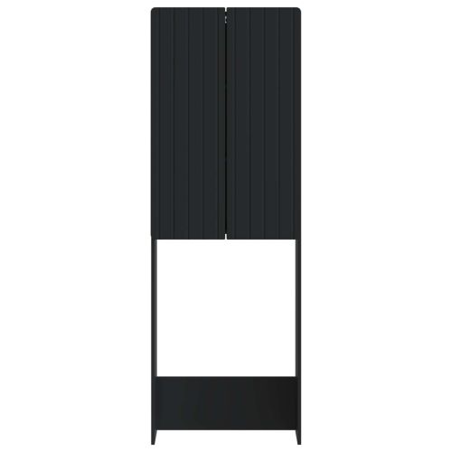 Тоалетна Шкаф ZWOLLE Черно 66 x 25,5 x 190 см