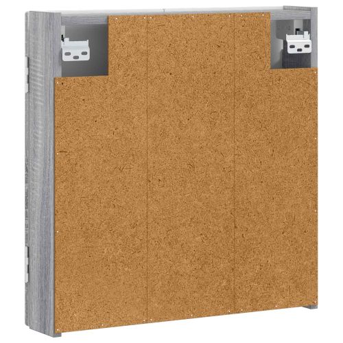 Кабинет за дартборд ARNHEM Сив Сонома 52,5 x 10,5 x 53,5 см