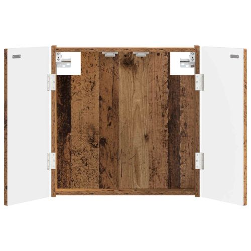 Кабинет за дартборд ARNHEM Старо дърво 52,5 x 10,5 x 53,5 см