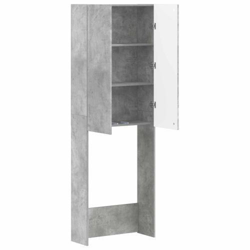 Тоалетна Шкаф ARNHEM Бетонно сиво 66 x 25,5 x 190 см