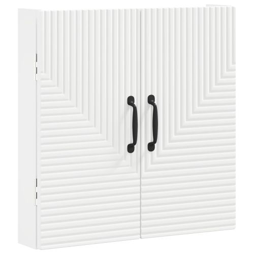 Кабинет за дартборд HAARLEM Бяло 52,5 x 10,5 x 53,5 см
