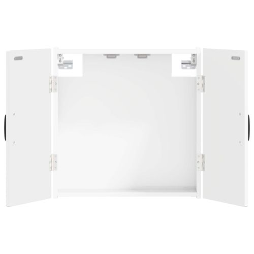 Кабинет за дартборд HAARLEM Бял гланц 52,5 x 10,5 x 53,5 см