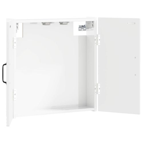 Кабинет за дартборд HAARLEM Бял гланц 52,5 x 10,5 x 53,5 см