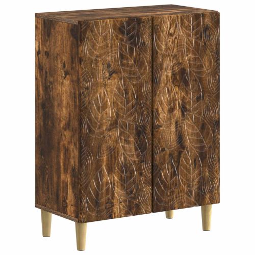 Шкаф за баня DELFT Опушен дъб 59,5 x 31 x 80 см