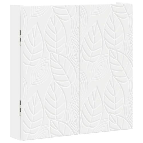 Кабинет за дартборд DELFT Бяло 52,5 x 10,5 x 53,5 см