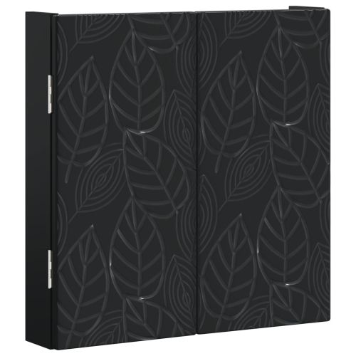 Кабинет за дартборд DELFT Черно 52,5 x 10,5 x 53,5 см