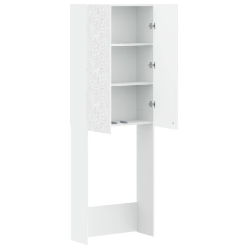 Тоалетна Шкаф DELFT Бяло 66 x 25,5 x 190 см Инженерна дървесина