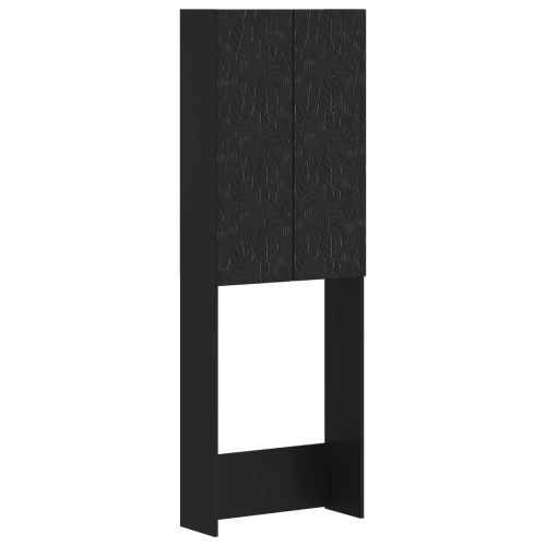 Тоалетна Шкаф DELFT Черно 66 x 25,5 x 190 см