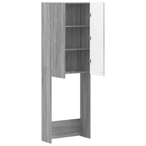 Тоалетна Шкаф DELFT Сив Сонома 66 x 25,5 x 190 см