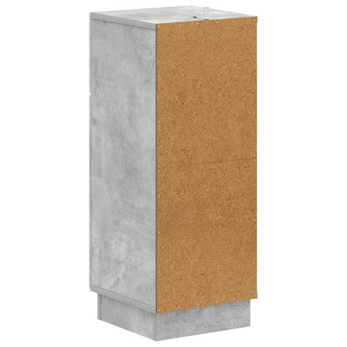 Шкаф за баня HOORN Бетонно сиво 30 x 31 x 77 см