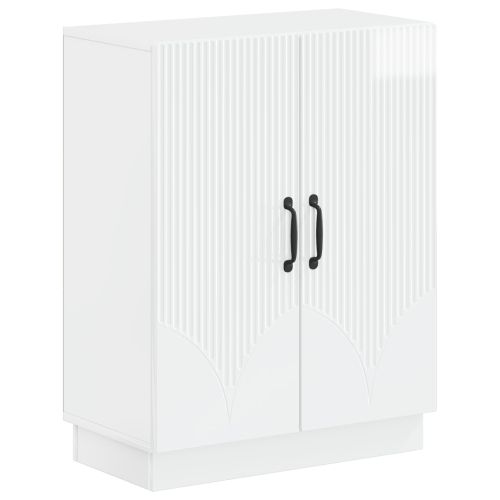 Шкаф за баня HOORN Бял гланц 59,5 x 31 x 77 см