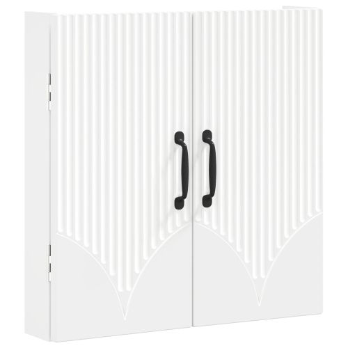 Кабинет за дартборд HOORN Бяло 52,5 x 10,5 x 53,5 см