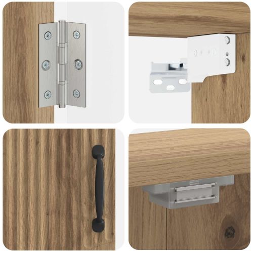 Кабинет за дартборд HOORN Дъб артизан 52,5 x 10,5 x 53,5 см