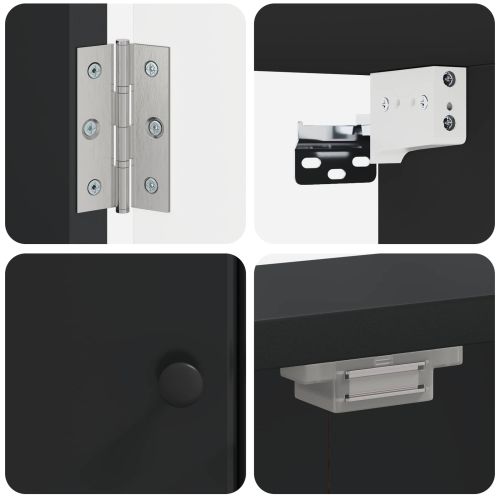 Кабинет за дартборд BREDA Черно 52,5 x 10,5 x 53,5 см
