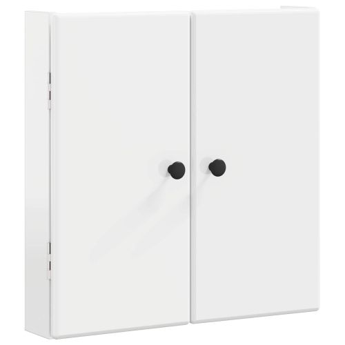 Кабинет за дартборд BREDA Бял гланц 52,5 x 10,5 x 53,5 см