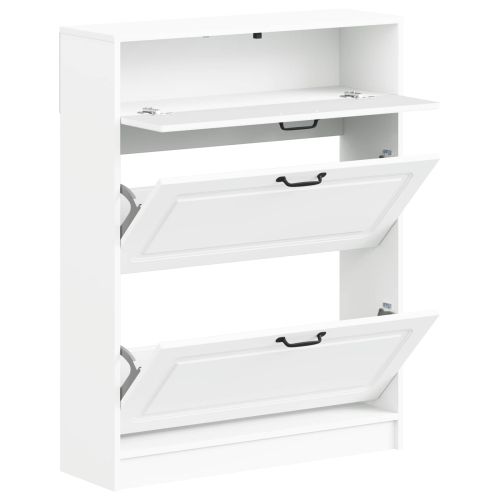 Шкаф за обувки UTRECHT 78 x 24 x 100 см Инженерна дървесина