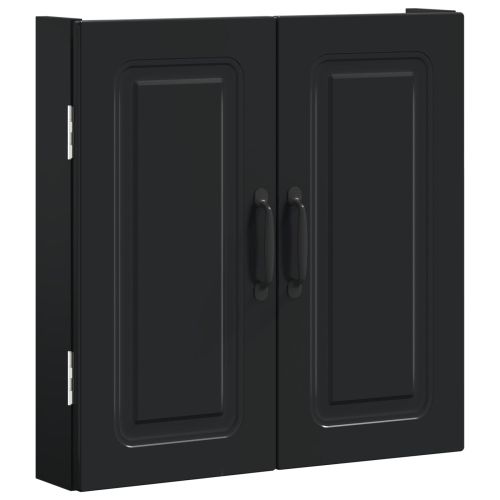 Кабинет за дартборд UTRECHT Черно 52,5 x 10,5 x 53,5 см