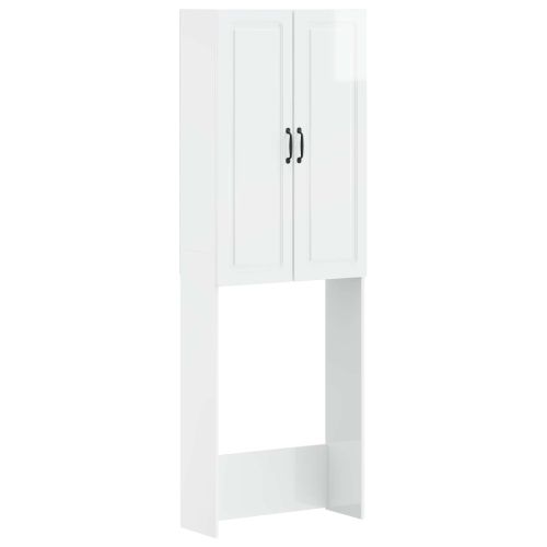 Тоалетна Шкаф UTRECHT Бял гланц 66 x 25,5 x 190 см