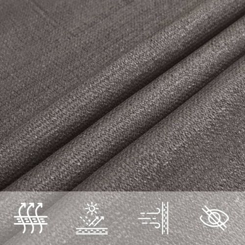311104 Sunshade Sail 160 g/m² Anthracite 3/4x3 m HDPE