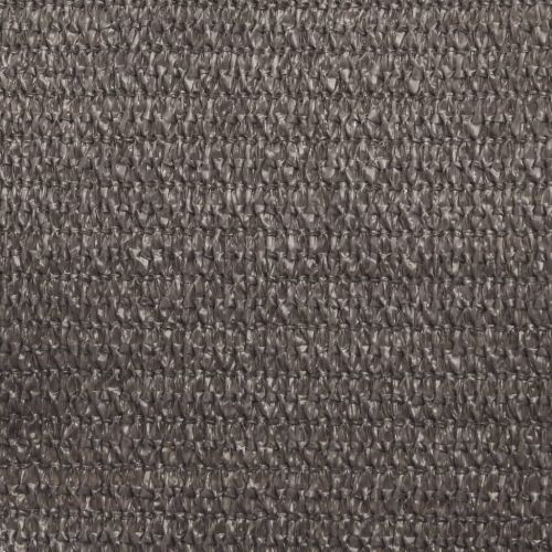 311104 Sunshade Sail 160 g/m² Anthracite 3/4x3 m HDPE