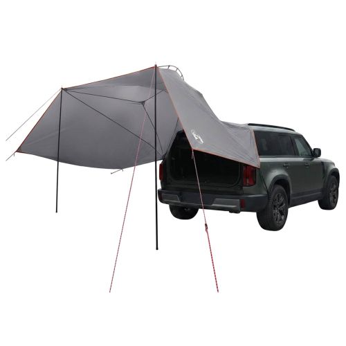 Автомобилна палатка 350 x 250 cm Сив и оранжев