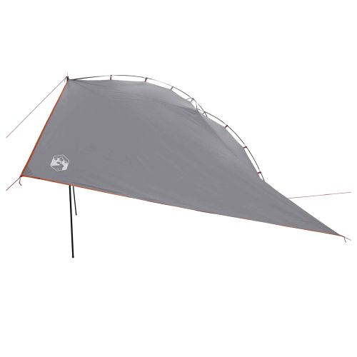 Автомобилна палатка 350 x 250 cm Сив и оранжев