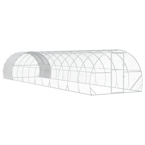 Кокошарник Сребристо 1200 x 300 x 200 cm Поцинкована стомана