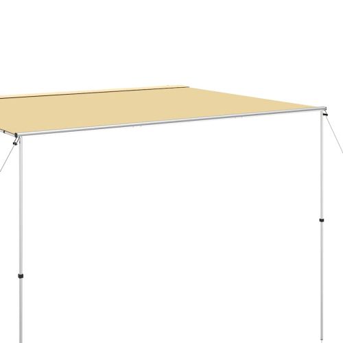 Тента за кемпер и каравана, 4x3x2,15 м, бежова