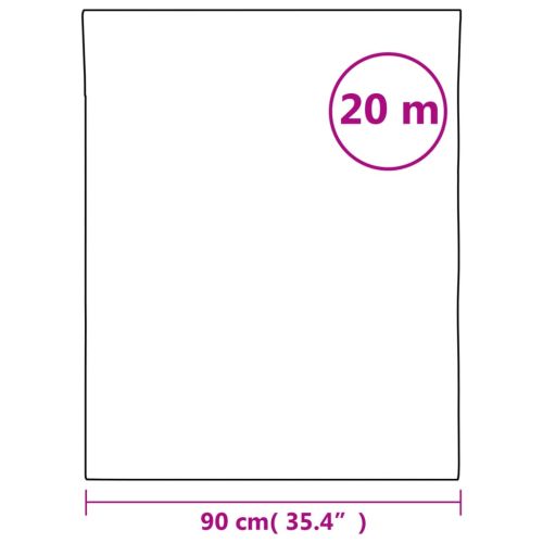 Фолио за прозорци матирано бяло 90x2000 см PVC