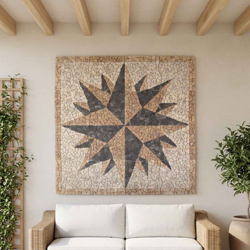 Мозайка с Ветровит Дизайн Многоцветен 120 x 120 cm Мрамор