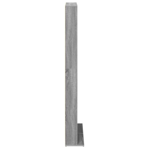 Кабинет за CD 2 бр. Сив Сонома 33 x 23,5 x 175 см