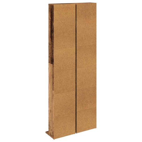 Кабинет за CD 2 бр. Старо дърво 33 x 23,5 x 175 см