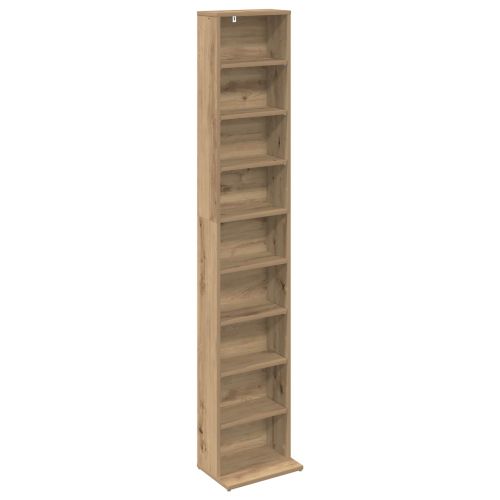 Кабинет за CD Дъб артизан 33 x 23,5 x 175 см
