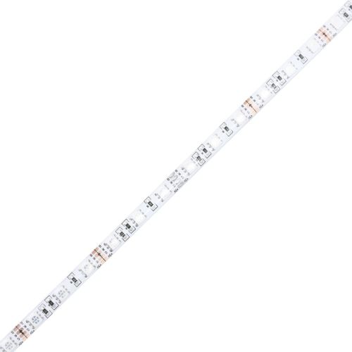 Рамка за легло с табла и LED осветление, бетонно сив, 75x190 см