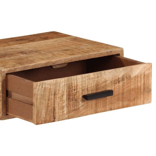 Стенно нощно шкафче 40x30x13,5 см масивно мангово дърво