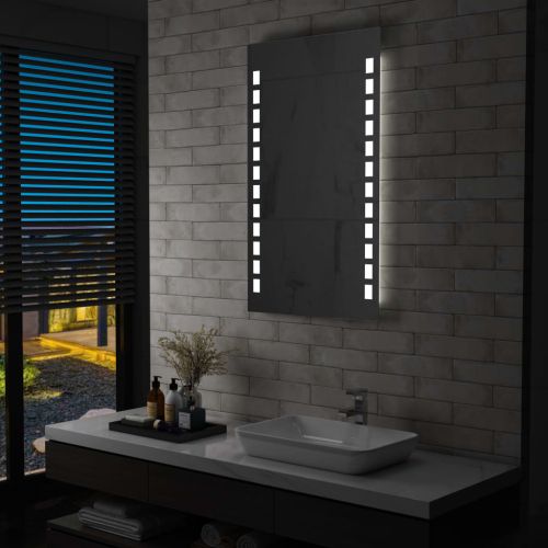 LED стенно огледало за баня 60x100 см