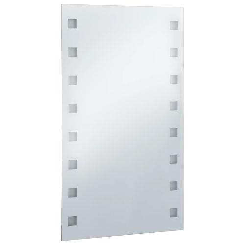 LED стенно огледало за баня 60x100 см
