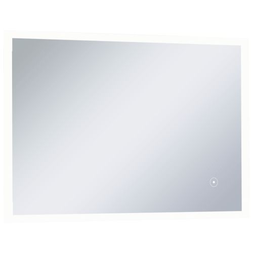 Стенно LED огледало за баня с тъч сензор 100x60 см