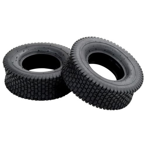 Външни гуми за ръчна количка 2 бр 13x5,00-6 4PR каучук