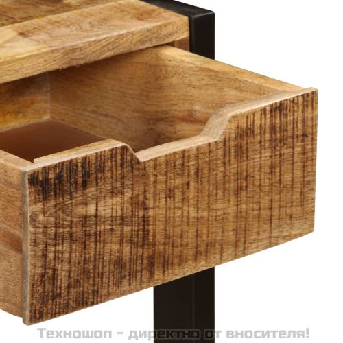 Бюфет с 3 чекмеджета, 110x35x75 см, мангово дърво масив