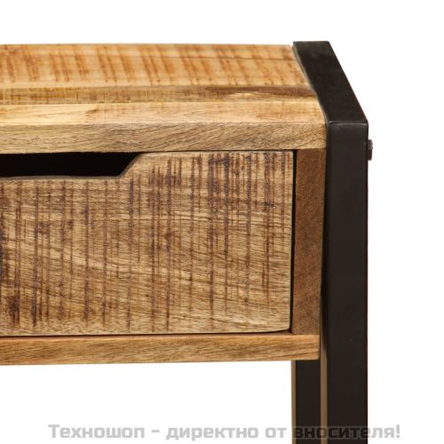 Бюфет с 3 чекмеджета, 110x35x75 см, мангово дърво масив