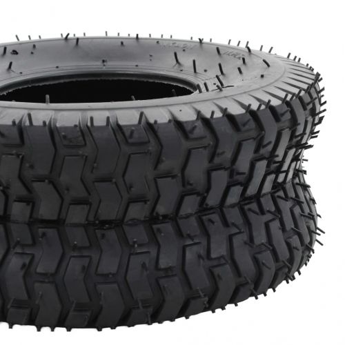 Външни и вътрешни гуми за количка, 4 бр, 15x6,00-6 4PR, каучук