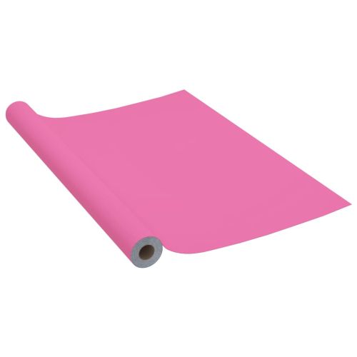 Самозалепващо фолио за мебели, розов гланц, 500х90 см, PVC