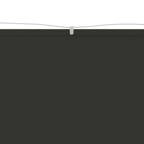 Вертикален сенник, антрацит, 60x270 см, оксфорд плат