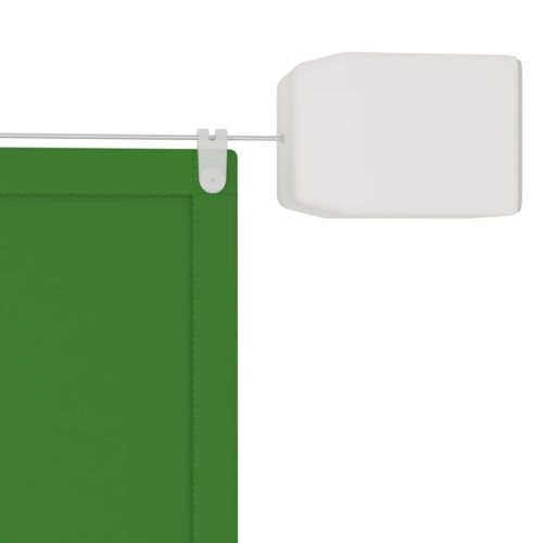 Вертикален сенник, светлозелен, 60x420 см, оксфорд плат